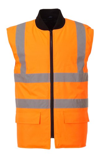 Portwest S468 Hi-Vis 4-in-1 Traffic Jacket Orange 4XL