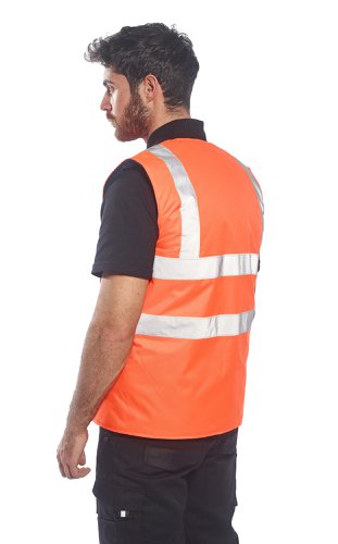 Portwest Hi Vis Reversible Bodywarmer 3XL Orange