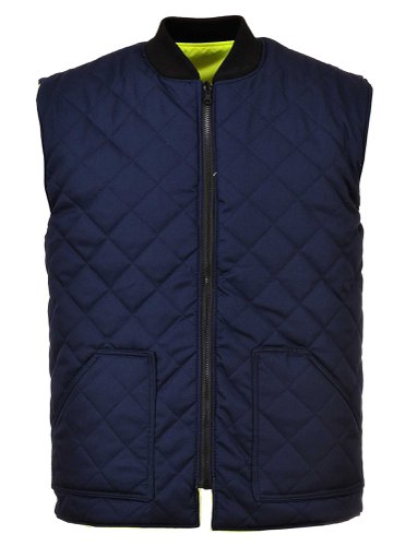 Portwest Hi Vis Reversible Bodywarmer XS Yellow