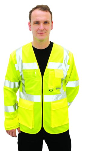 Portwest Hi Vis Executive Jacket 3XL Yellow