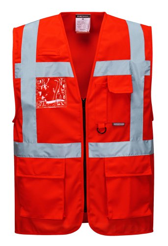 Berlin Executive Vest Red LR
