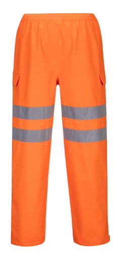 Portwest Hi Vis Extreme Rain Trousers 3XL Orange