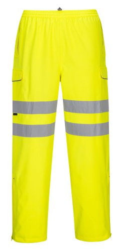 Portwest S597 Hi-Vis Extreme Rain Trousers Yellow L