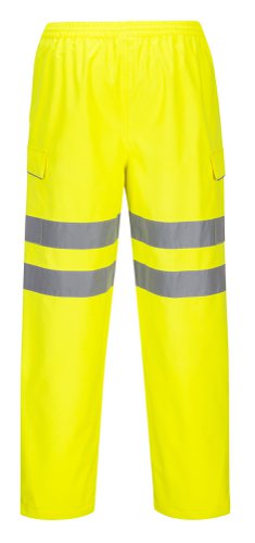 Portwest Hi Vis Extreme Rain Trousers M Yellow