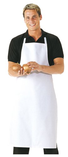 Portwest Cotton Bib Apron Blk (Pack of 12)