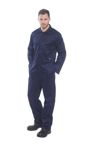 Portwest Euro Work Coverall 4XL Navy Tall