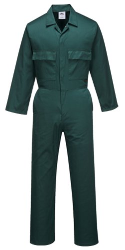 Portwest S999 Euro Work Coverall Bottle Green L
