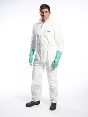 Portwest BizTex SMS Coverall Type 5/6 4XL White (Pack of 50)