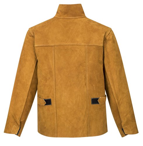 Portwest SW34 Leather Welding Jacket Tan M Jackets SW34TARM