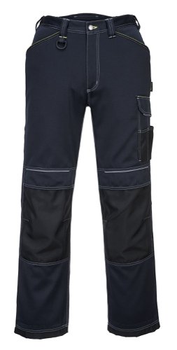 Portwest T601 PW3 Work Trousers Navy/Black 28