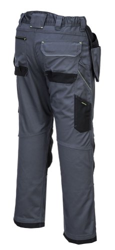 Portwest PW3 Holster Work Trousers 28 Zoom Gry/Blk