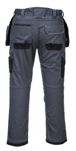 Portwest PW3 Holster Work Trousers 28 Zoom Gry/Blk