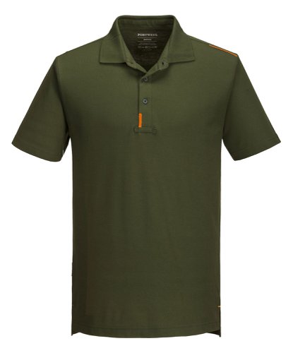 Portwest T720 WX3 Polo Shirt Olive Green L
