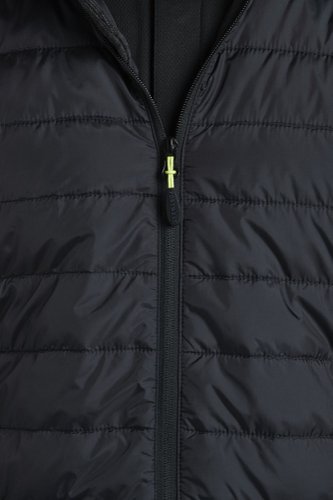 KX3 Baffle Knit Jacket Grey Marl LR