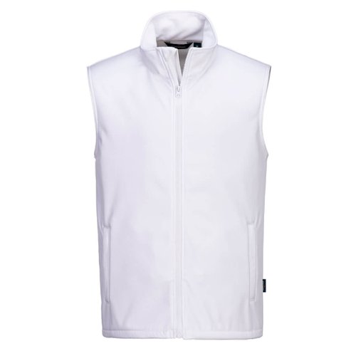 Portwest TK22 Print and Promo Softshell Gilet (2L) White 4XL
