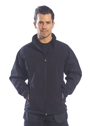 Portwest Oregon Mens Softshell Jacket 3L 2XL Navy