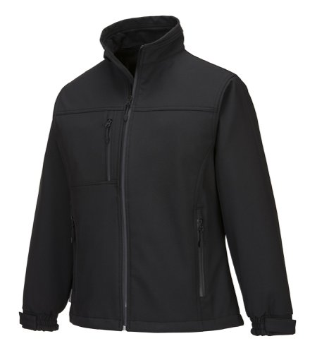 Portwest Womens Softshell 3L S Blk