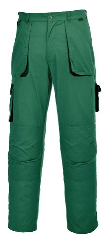 Portwest TX11 Texo Contrast Trousers Bottle Green L