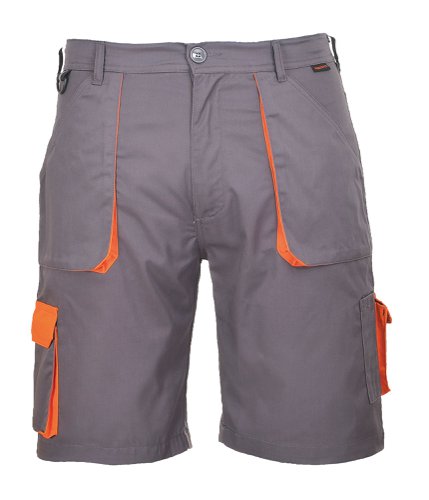 Portwest TX14 Texo Contrast Shorts Grey L