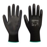 Portwest A120 PU Palm Glove Black L