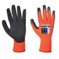 Portwest A140 Thermal Grip Glove - Latex Orange/Black L