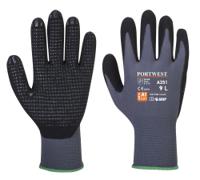 Portwest A351 DermiFlex Plus Glove Grey/Black