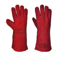 Portwest A500 Welders Gauntlet Red