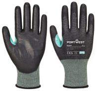 Portwest A660 CS Cut E18 PU Glove Black