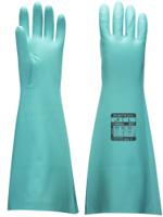 Portwest A813 Extended Length Nitrile Gauntlet Green XL