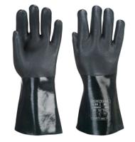 Portwest A835 Double Dipped PVC Gauntlet 35cm Green XL