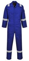 Portwest AF73 Araflame Silver Coverall Royal Blue 34