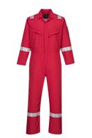 Portwest AF73 Araflame Silver Coverall Red 34