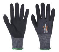 Portwest AP12 SG Grip15 Eco Nitrile Glove (Pk12) Grey/Black XL