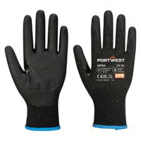 Portwest AP34 LR15 Nitrile Foam Touchscreen Glove (Pk12) Black L