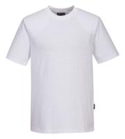 Portwest AS20 Anti-Static ESD T-Shirt S/S White L
