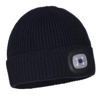Portwest B033 Workman's LED Beanie Navy