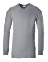 Portwest B123 Thermal T-Shirt Long Sleeve Grey M