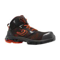 Portwest B1705A Paris S1PS ESD LG SC FO SR Shoes Black/Orange