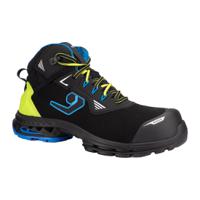 Portwest B1712A Boston S3S SC LG FO SR Shoes Black/Green