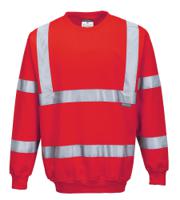 Portwest B303 Hi-Vis Sweatshirt Red L