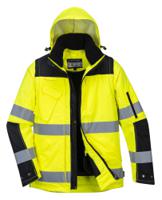 Portwest C469 Hi-Vis 3-in-1 Contrast Winter Pro Jacket Yellow/Black L