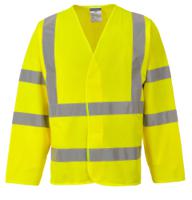 Portwest C473 Hi-Vis Band and Brace Jacket L/S Yellow L/XL