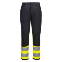 Portwest CD888 WX2 Eco Hi-Vis Class 1 Service Trousers Yellow/Black 28