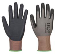Portwest CT32 CT Cut C18 Nitrile Glove Grey/Black XS