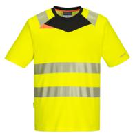 Portwest DX413 DX4 Hi-Vis T-Shirt S/S Yellow/Black L