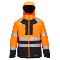 Portwest DX430 DX4 Hi-Vis Class 2 Winter Jacket Orange/Black 4XL