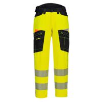 Portwest DX453 DX4 Hi-Vis Service Trousers Yellow/Black 28