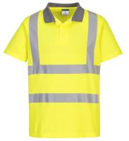 Portwest EC10 Eco Hi-Vis Polo Shirt S/S (6 Pack) Yellow XXL