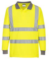 Portwest EC11 Eco Hi-Vis Polo Shirt L/S (6 Pack)