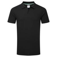 Portwest EC210 Organic Cotton Recyclable Polo Shirt Black L